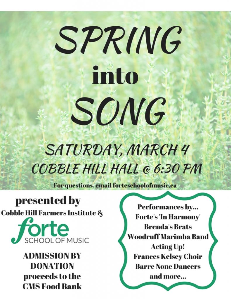 Spring Into Song 2017